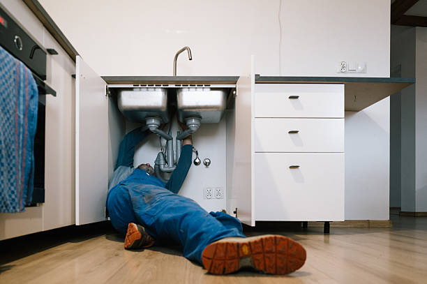 Professional Plumbing technician working in Silverdale, PA